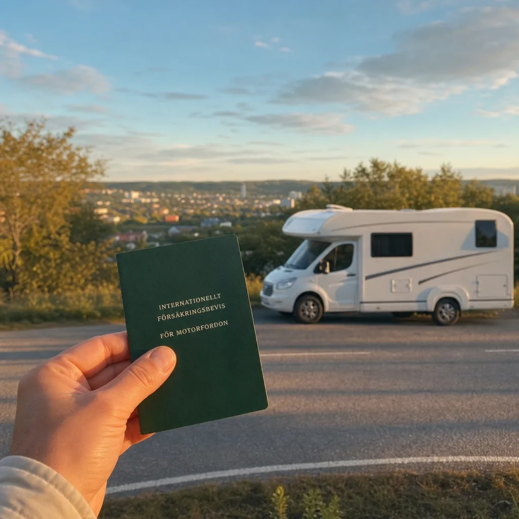 Grönt kort husbil — dokument och pass